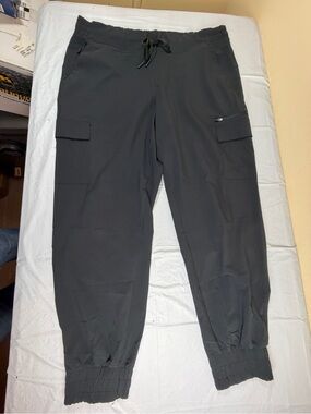 all in motion Black Cargo Jogger Pants with Drawstring